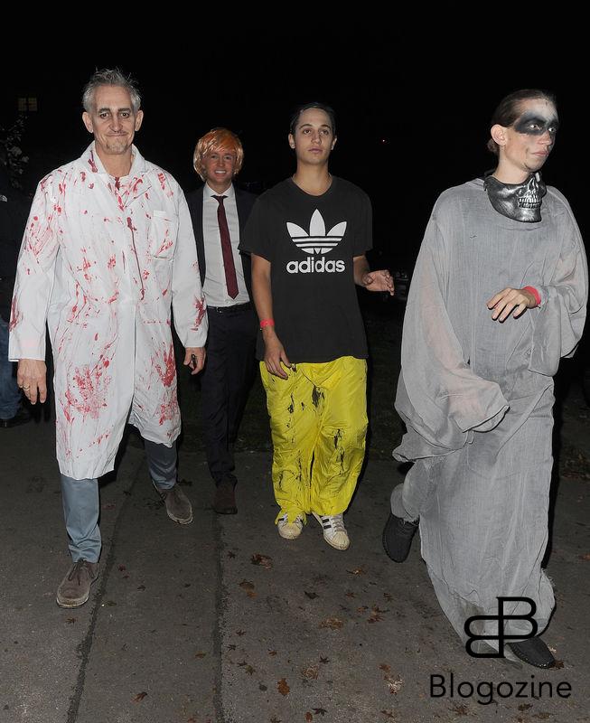 31 October 2016. Celebrities attend the annual Halloween party held at the home of Jonathan Ross. Pictured, Gary Lineker Credit: Will/CK/GoffPhotos.com Ref: KGC-172/305