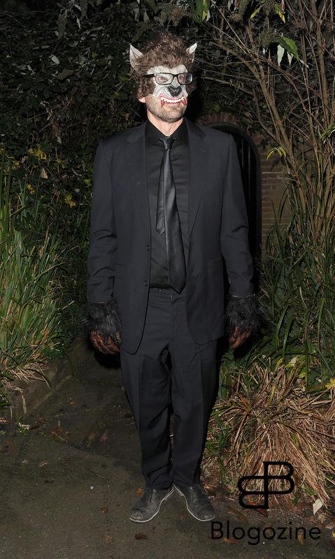 31 October 2016. Celebrities attend the annual Halloween party held at the home of Jonathan Ross. Pictured, Louis Theroux Credit: Will/CK/GoffPhotos.com Ref: KGC-172/305